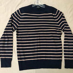 A.P.C breton stripe wool sweater